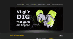 Desktop Screenshot of boisensafety.dk